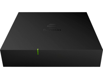 ТВ-приставка Билайн Beebox Android TV вид спереди